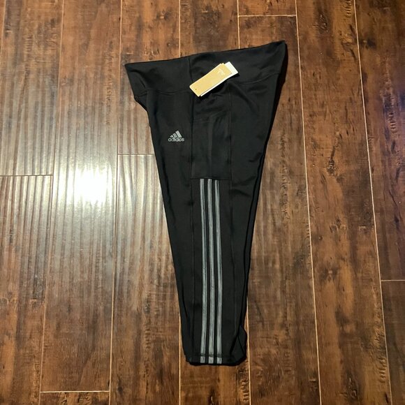 NWT adidas Aeroready 3/4 Leggings w/ Media Pockets - XL - Picture 6 of 6